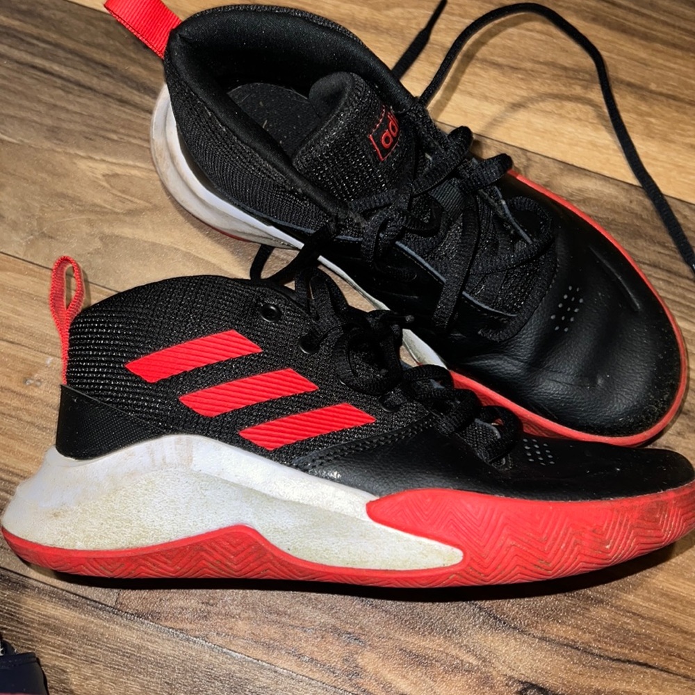 Black & Red Adidas